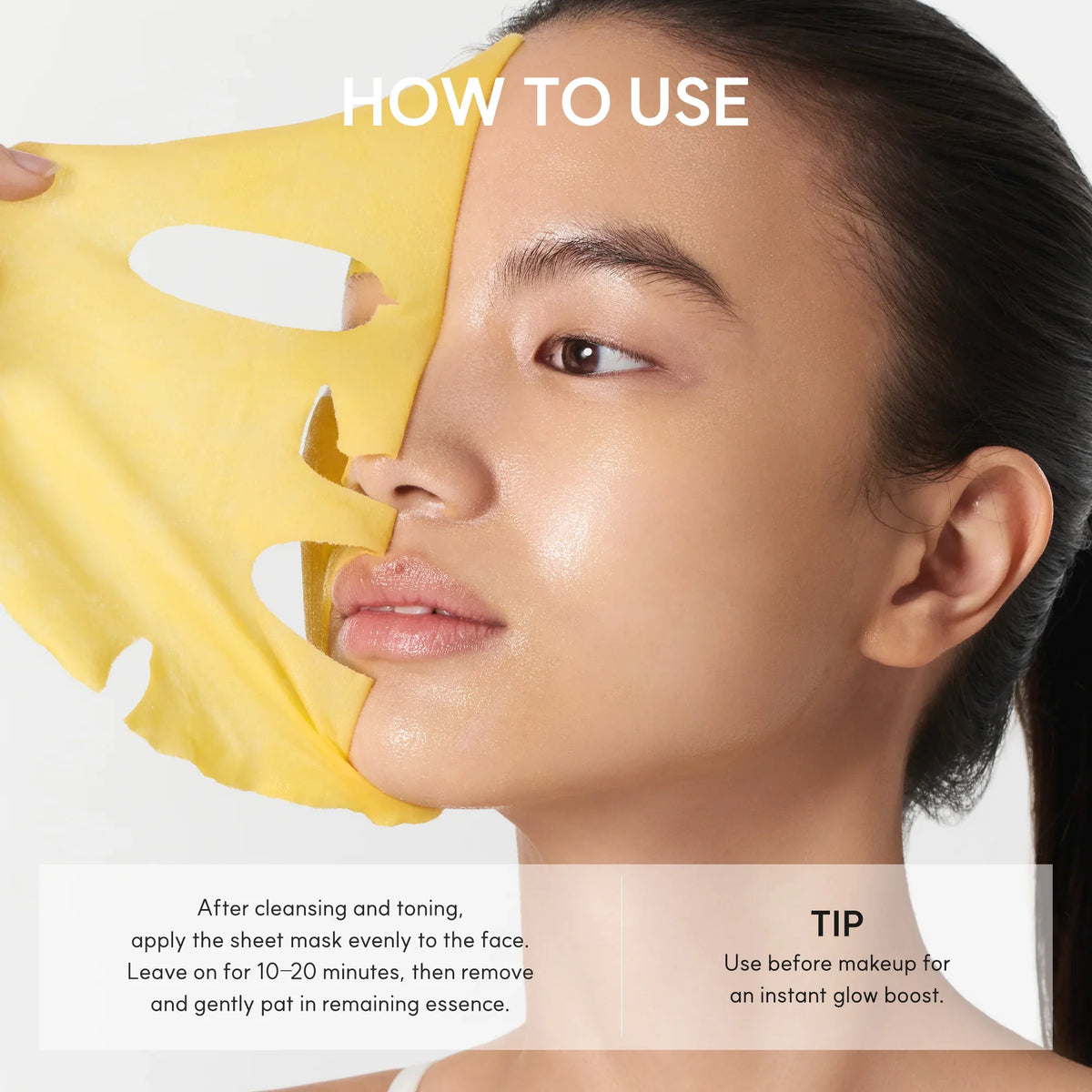 Arencia Vitamin C Booster Shot Mask – Brightening & Hydrating - 5 Sheets