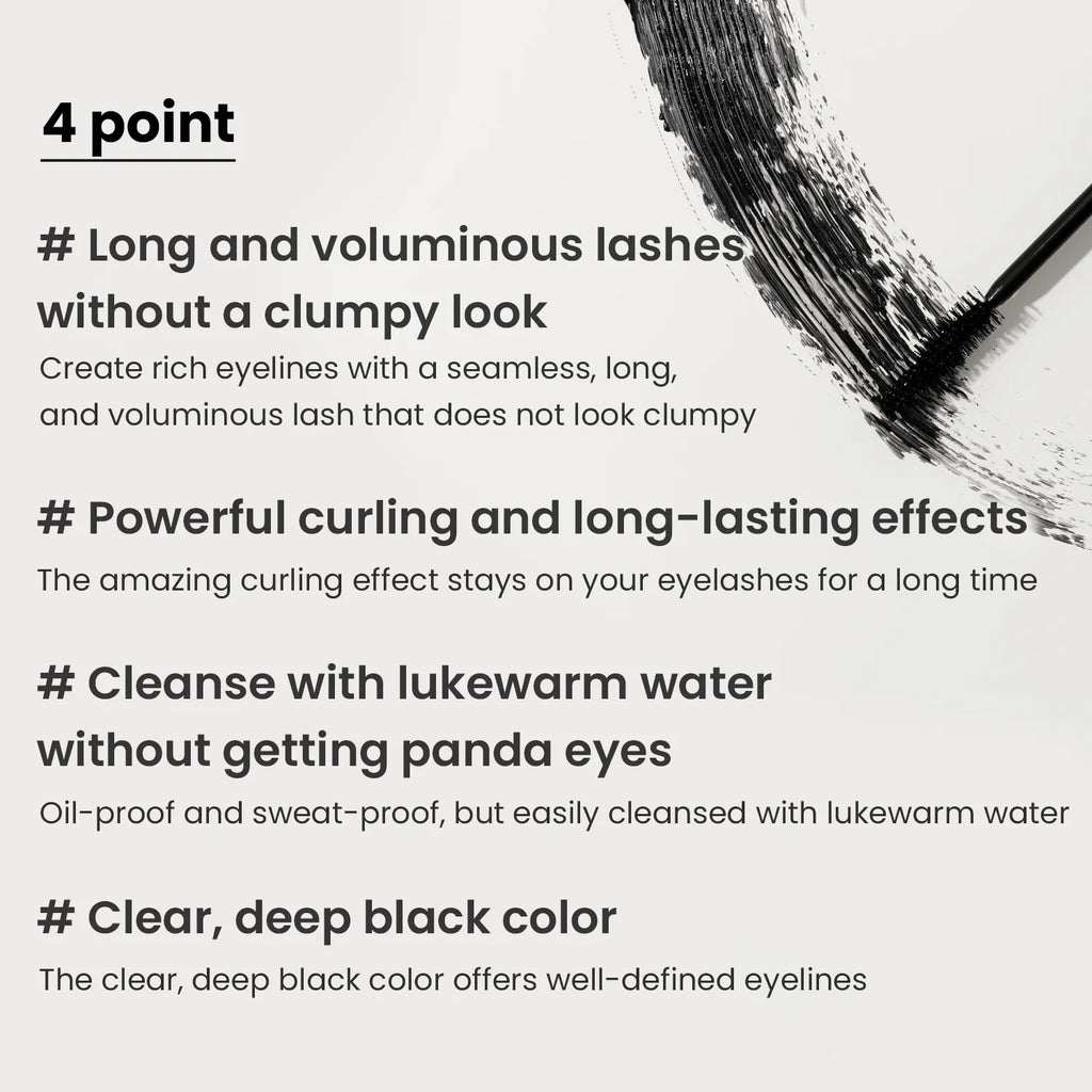 Heimish Dailism Smudge Stop Mascara – Curling 9g