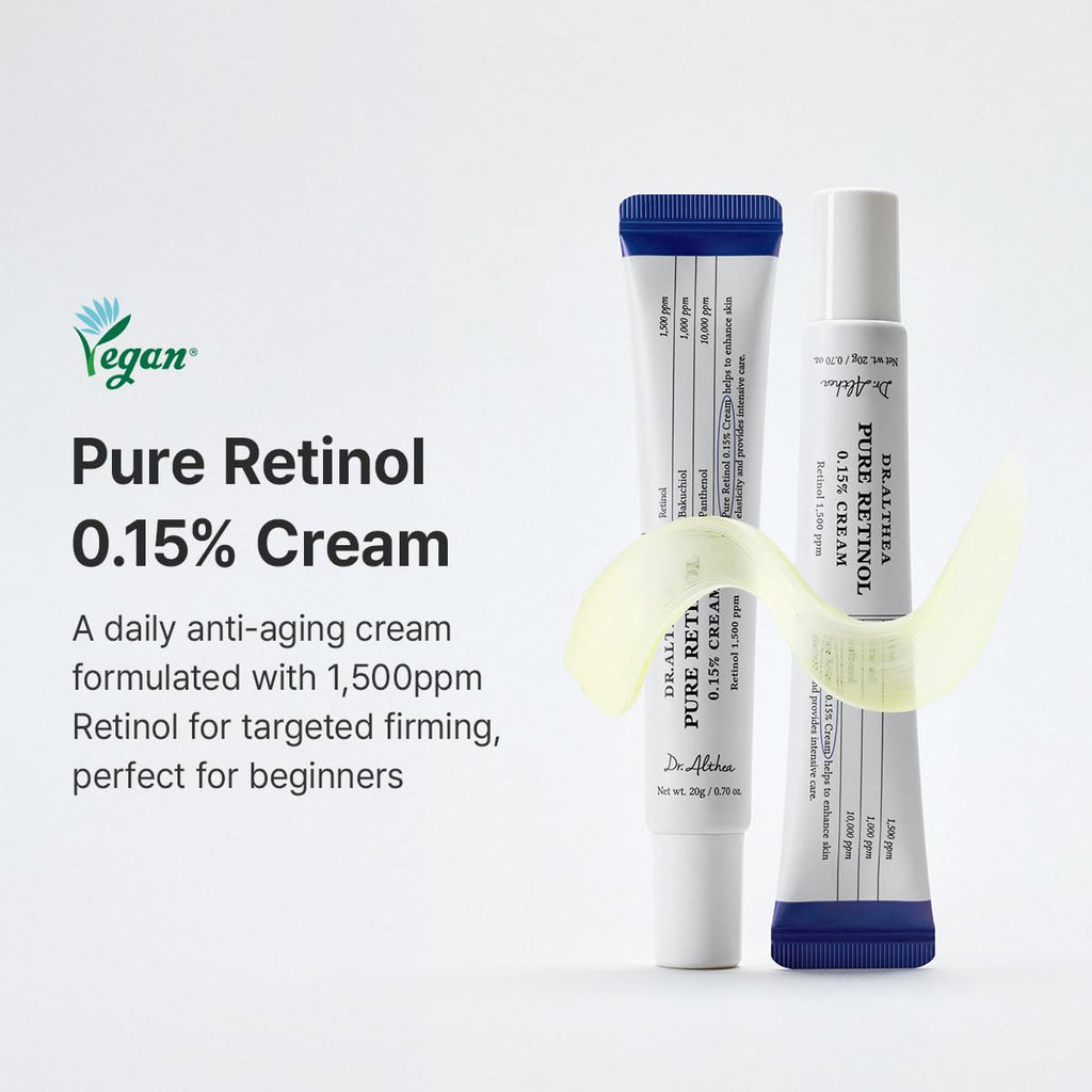 Dr. Althea Pure Retinol 0.15% Cream – Gentle Firming & Anti-Aging Face Cream