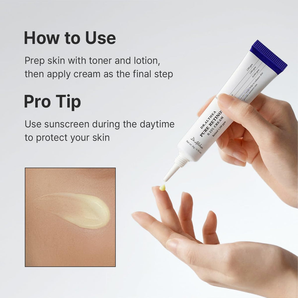 Dr. Althea Pure Retinol 0.15% Cream – Gentle Firming & Anti-Aging Face Cream