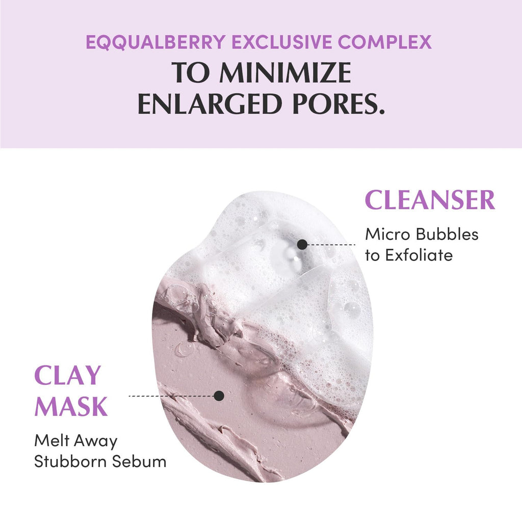 EQQUALBERRY Purple Rice Pore Purifying Pack Cleanser