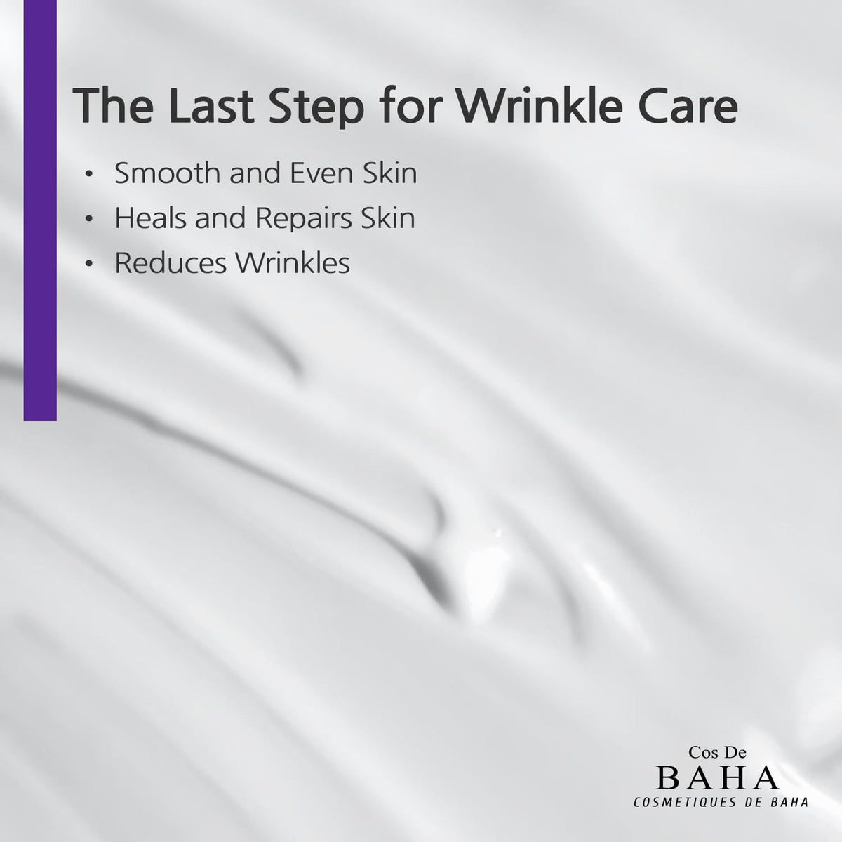 Cos De BAHA Peptide Cream – Anti-Aging Moisturizing Face Cream - 45ml