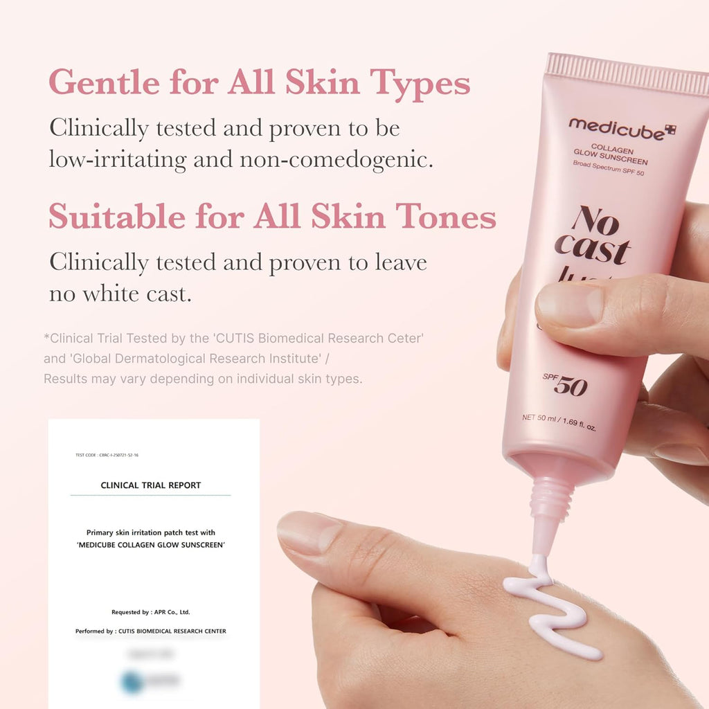 Medicube No Cast Just Glow Collagen Sunscreen SPF 50