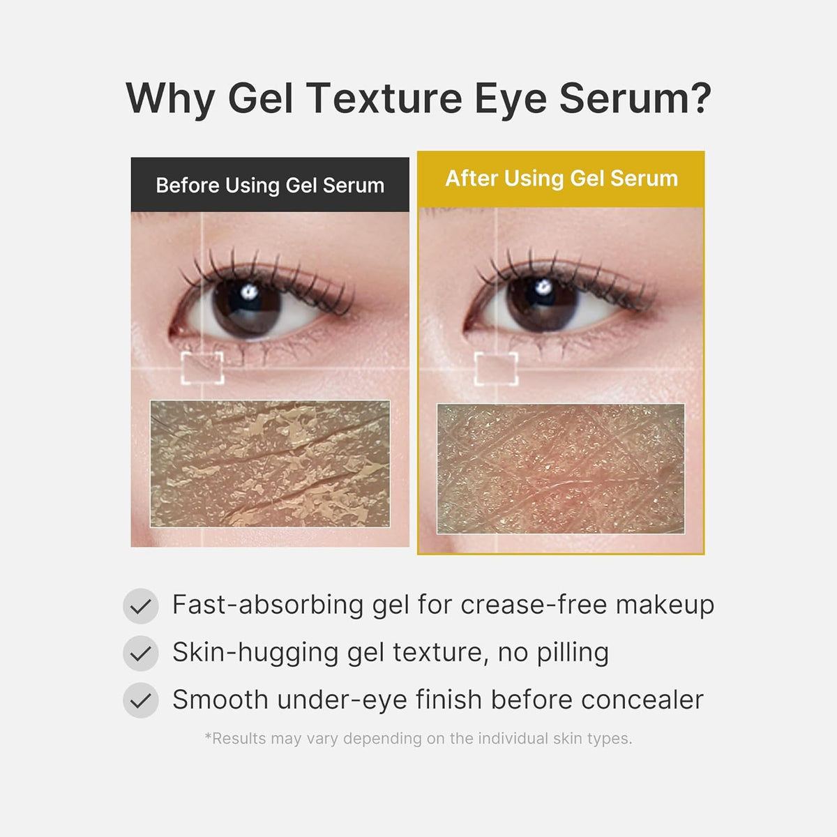 Medicube Kojic Acid Turmeric Eye Gel Serum