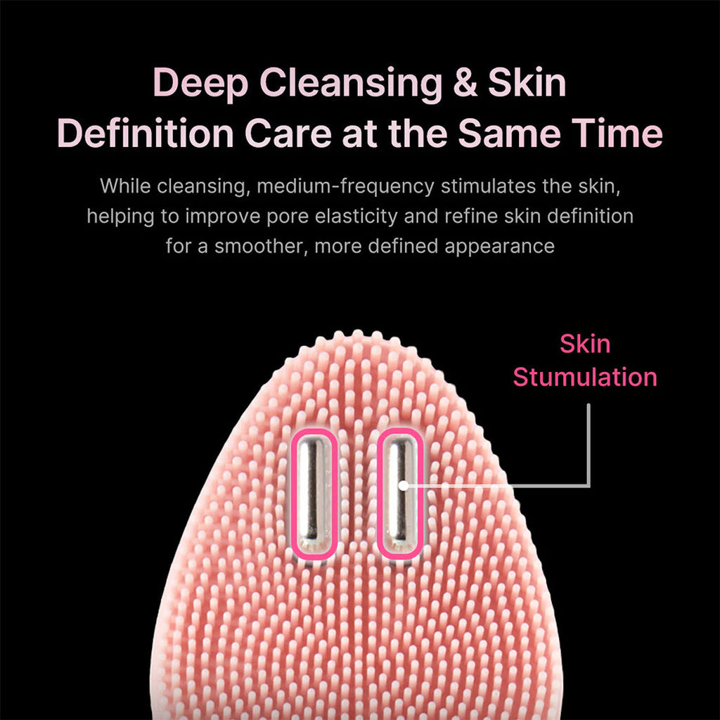 Medicube AGE-R Booster Facial Cleansing Device Mini Plus with Cleansing Head