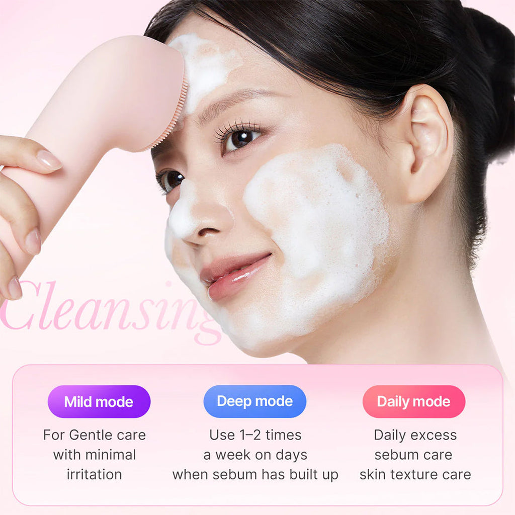 Medicube AGE-R Booster Facial Cleansing Device Mini Plus with Cleansing Head