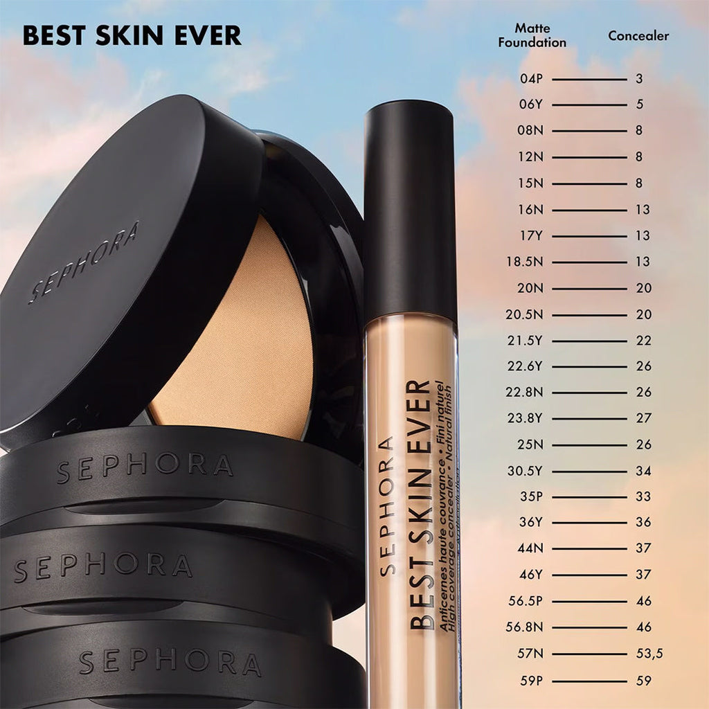 Sephora Best Skin Ever Matte - Matte powder foundation