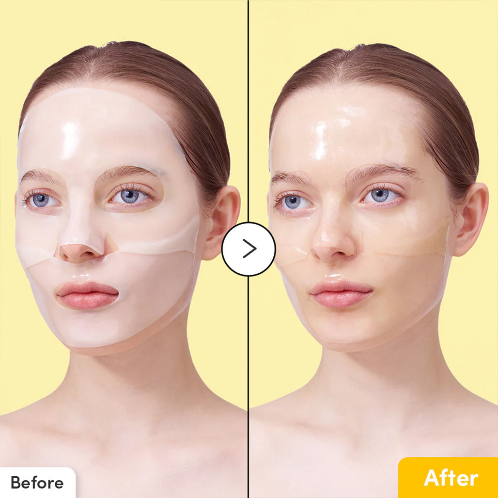 EQQUALBERRY Collagen Glow Up Hydrogel Mask - 4 Sheets