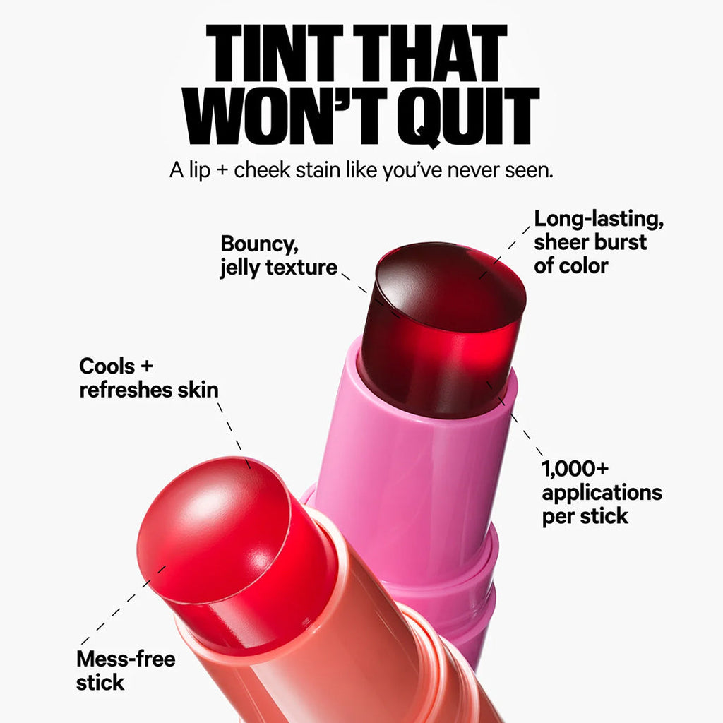 MILK MAKEUP – Cooling Water Jelly Tint - Jelly Blush + Lip Stain