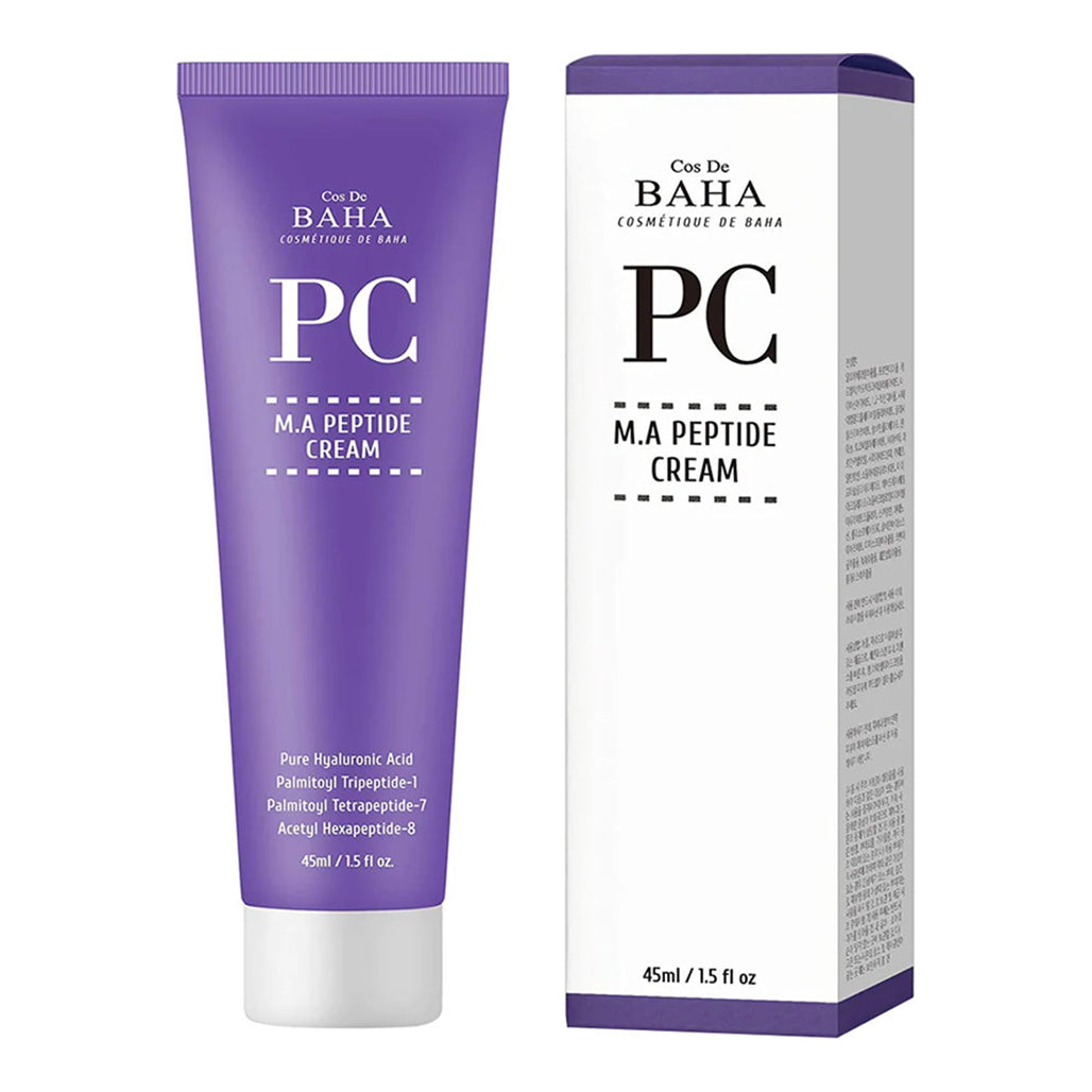 Cos De BAHA Peptide Cream – Anti-Aging Moisturizing Face Cream - 45ml
