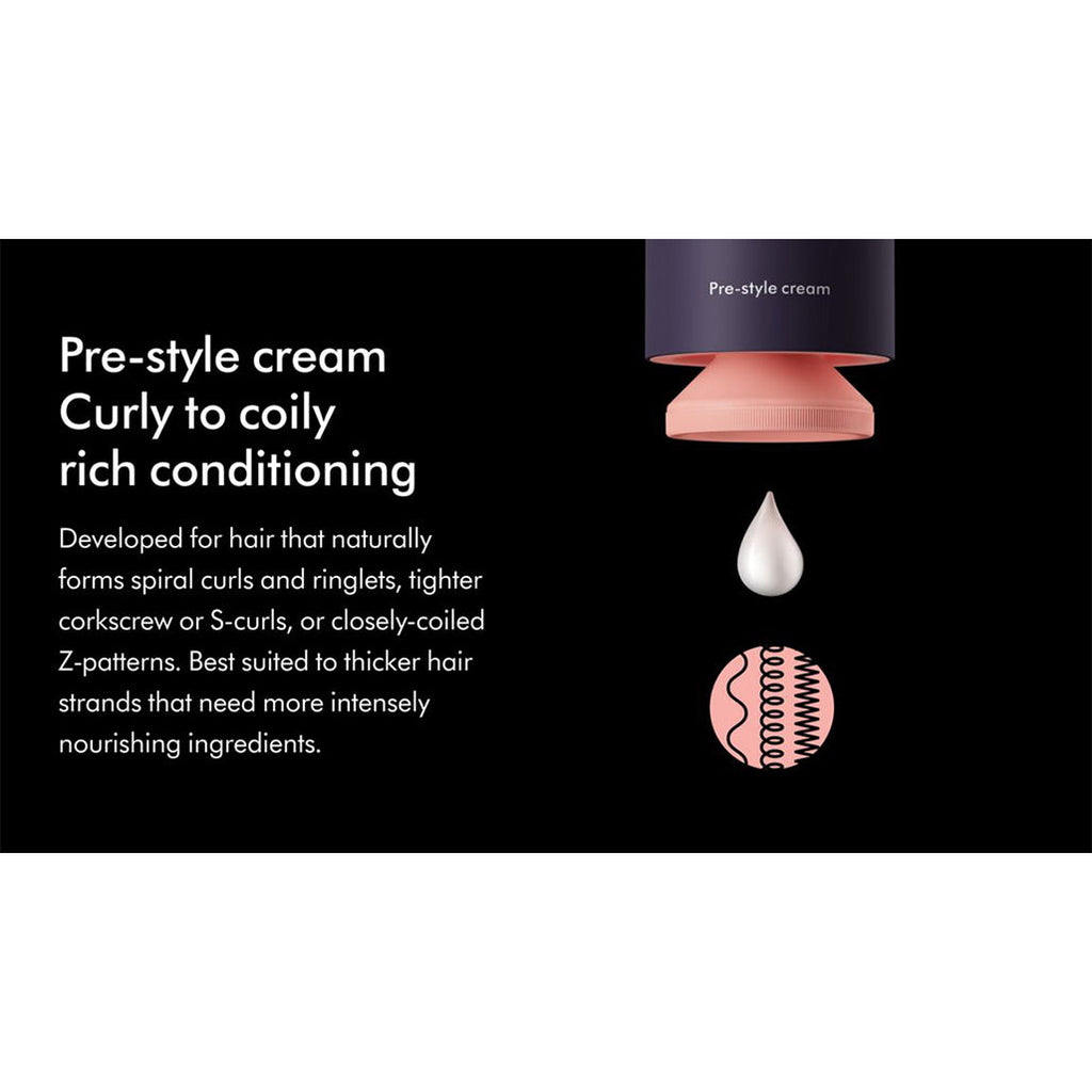 Dyson Chitosan Pre-style Cream - Curly to Coily Rich Conditioning - 100ml
