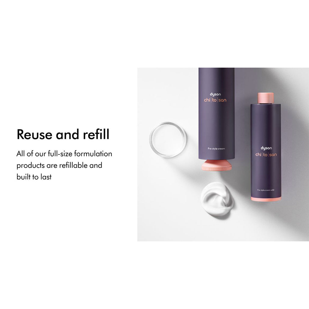 Dyson Chitosan Pre-style Cream - Curly to Coily Rich Conditioning - 100ml