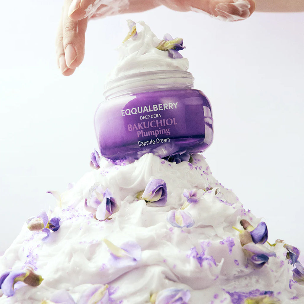 EQQUALBERRY Bakuchiol Plumping Capsule Cream
