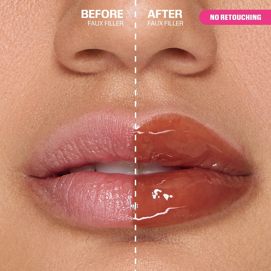 HUDA BEAUTY - Faux Filler Extra Shine Lip Gloss
