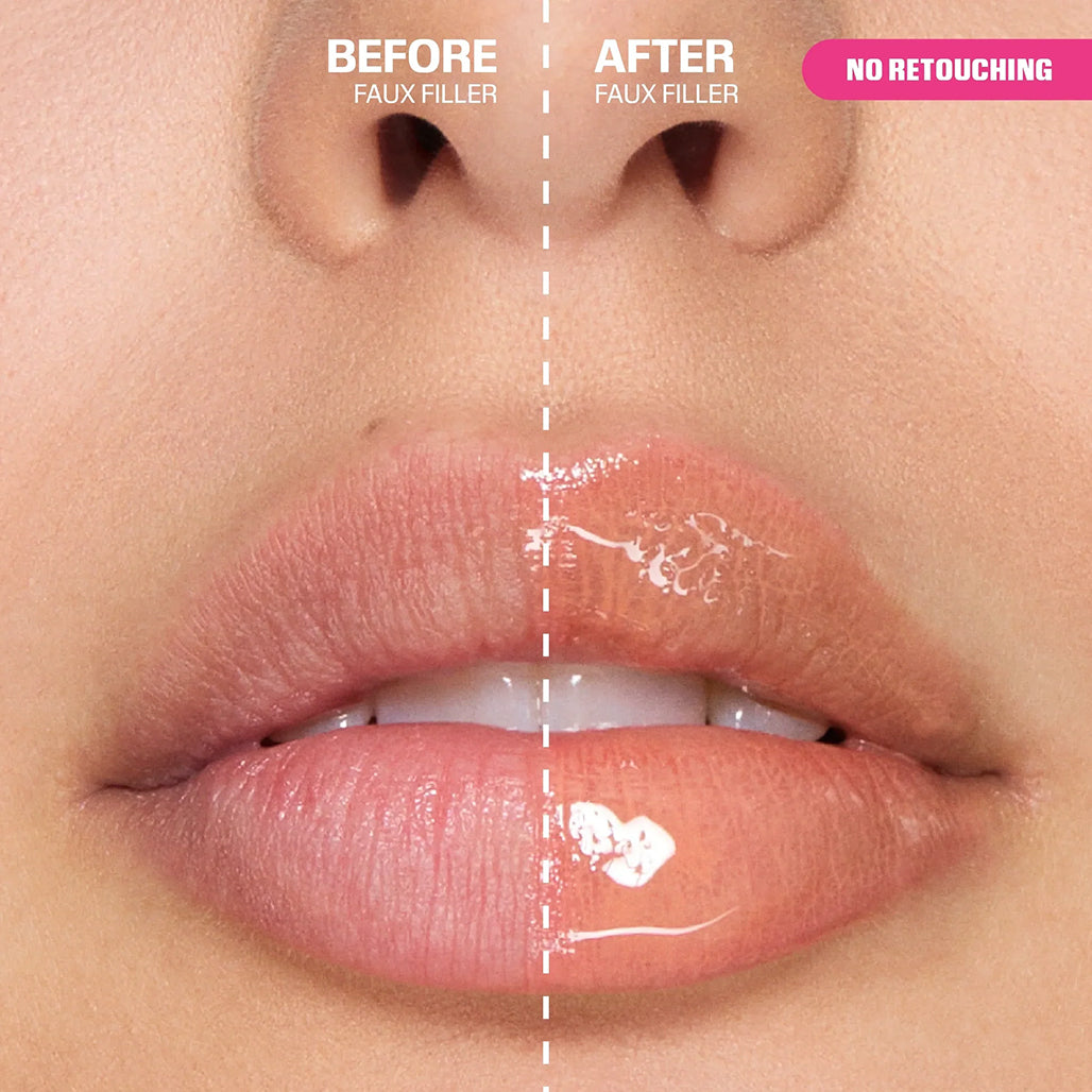 HUDA BEAUTY - Faux Filler Extra Shine Lip Gloss