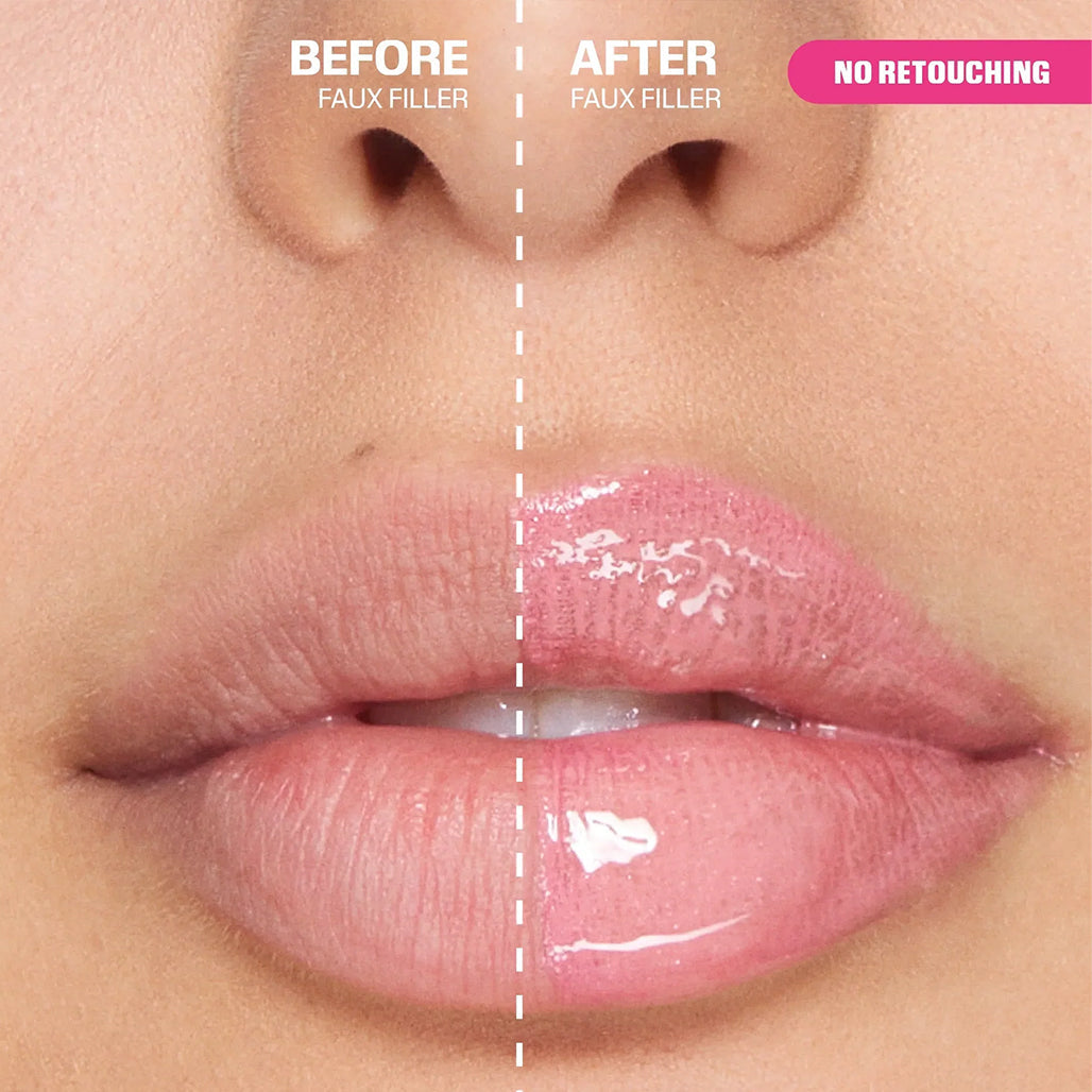 HUDA BEAUTY - Faux Filler Extra Shine Lip Gloss
