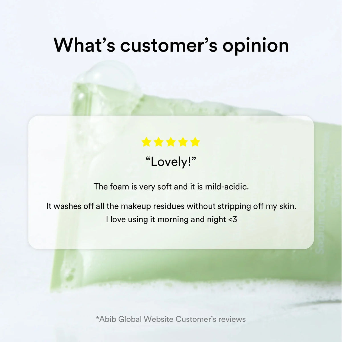 Abib Mild Foam Cleanser Heartleaf Foam - 150ml