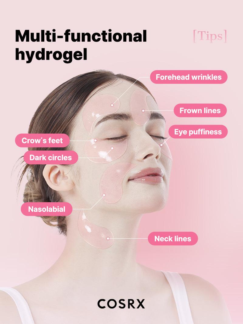 COSRX The Peptide Collagen Hydrogel Eye Patch - 60 Patches