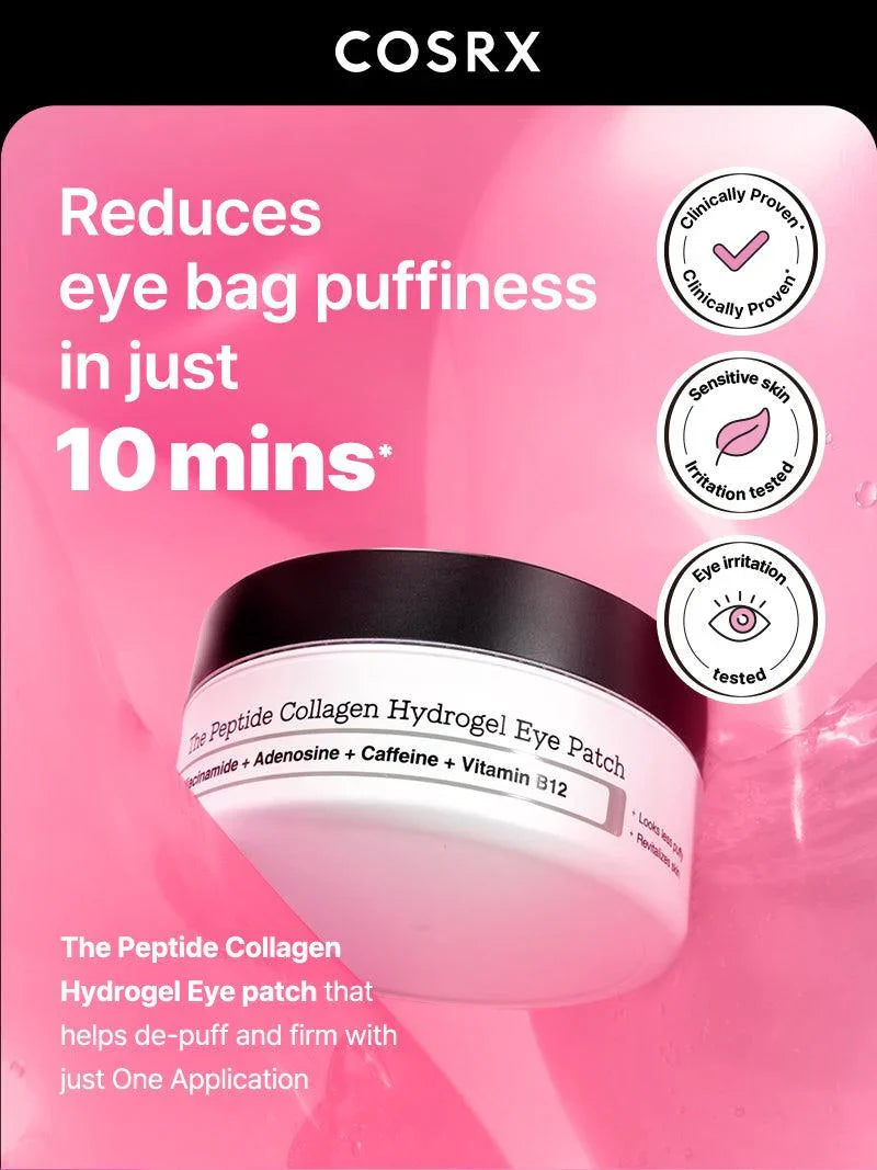 COSRX The Peptide Collagen Hydrogel Eye Patch - 60 Patches