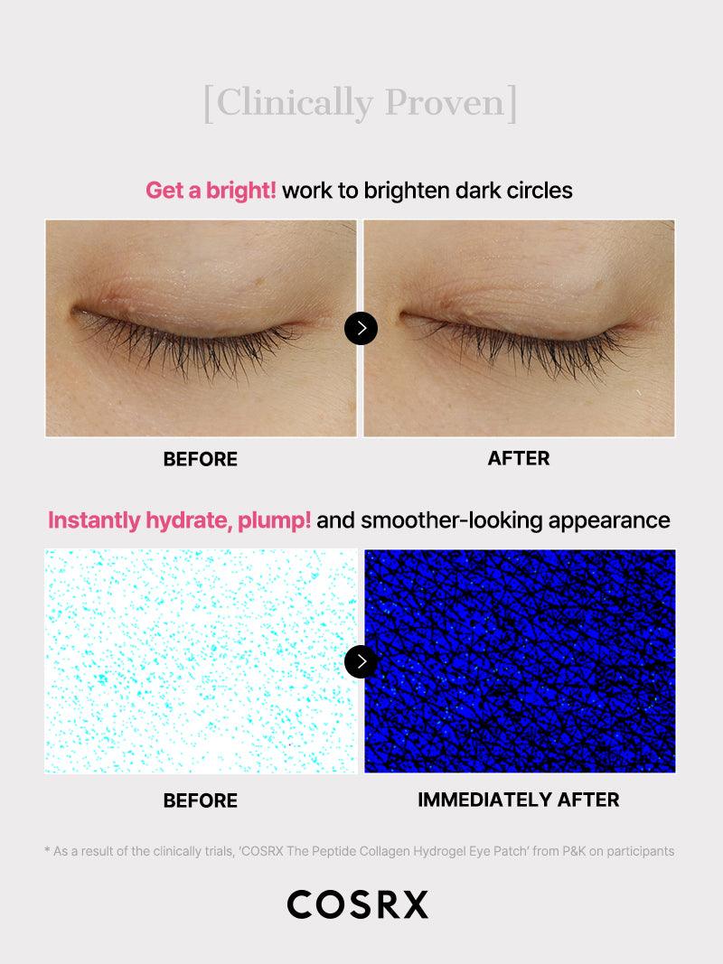 COSRX The Peptide Collagen Hydrogel Eye Patch - 60 Patches