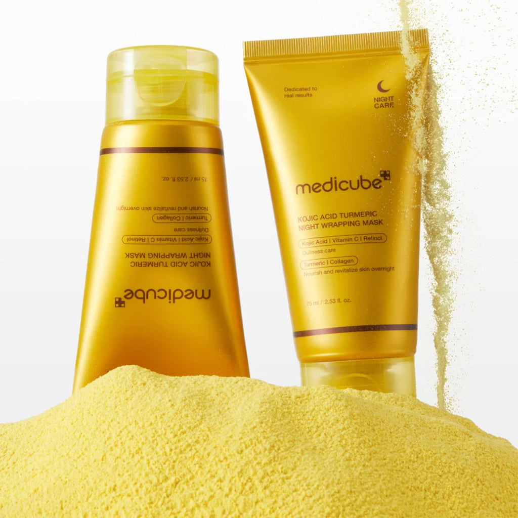 Medicube Kojic Acid Turmeric Night Wrapping Mask - 75ml