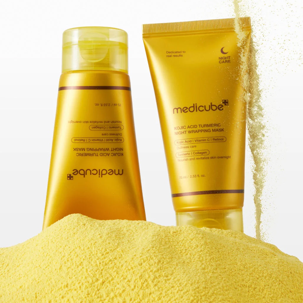 Medicube Kojic Acid Turmeric Night Wrapping Mask - 75ml