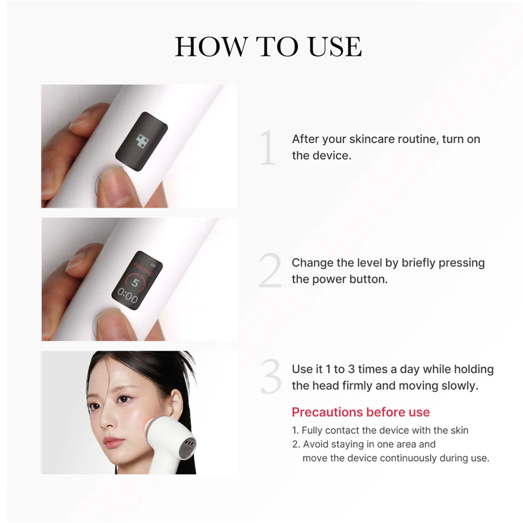 Medicube AGE-R Ultra Tune 40.68 - RF & Microcurrent Facial Device