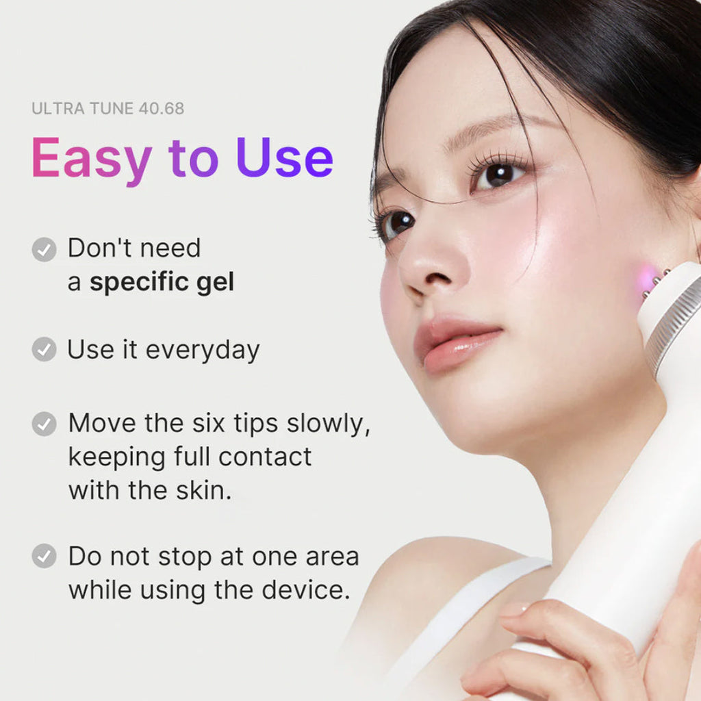 Medicube AGE-R Ultra Tune 40.68 - RF & Microcurrent Facial Device