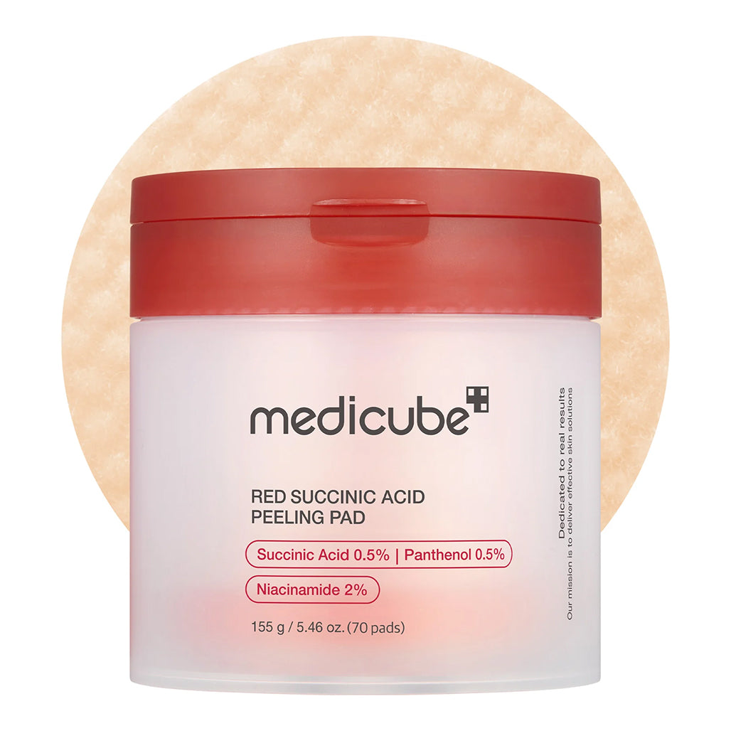 Medicube Red Succinic Acid Panthenol Pads - 70 Pads