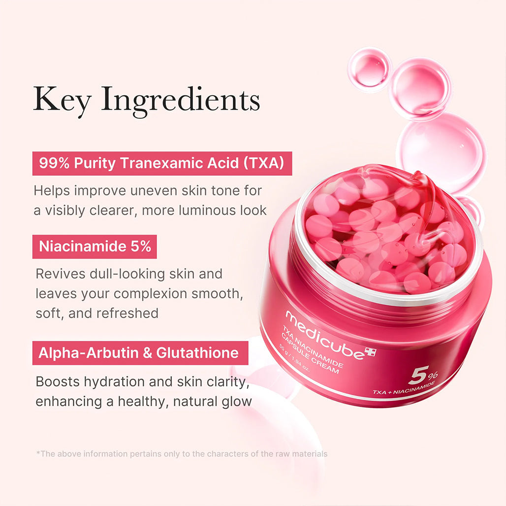 Medicube TXA Niacinamide Capsule Cream - 55g
