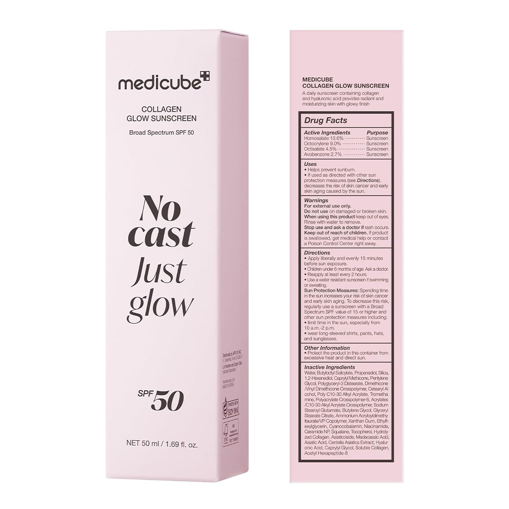 Medicube No Cast Just Glow Collagen Sunscreen SPF 50