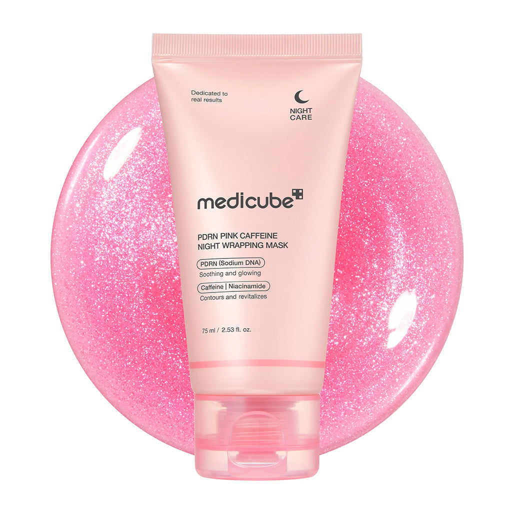 Medicube PDRN Pink Caffeine Overnight Wrapping Mask - 75ml