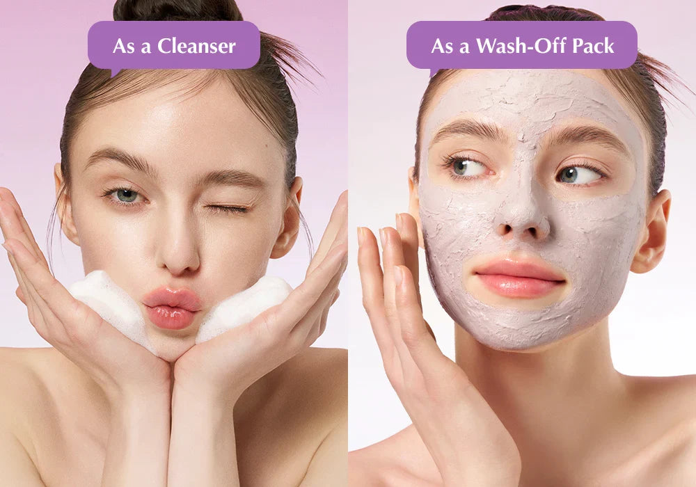EQQUALBERRY Purple Rice Pore Purifying Pack Cleanser