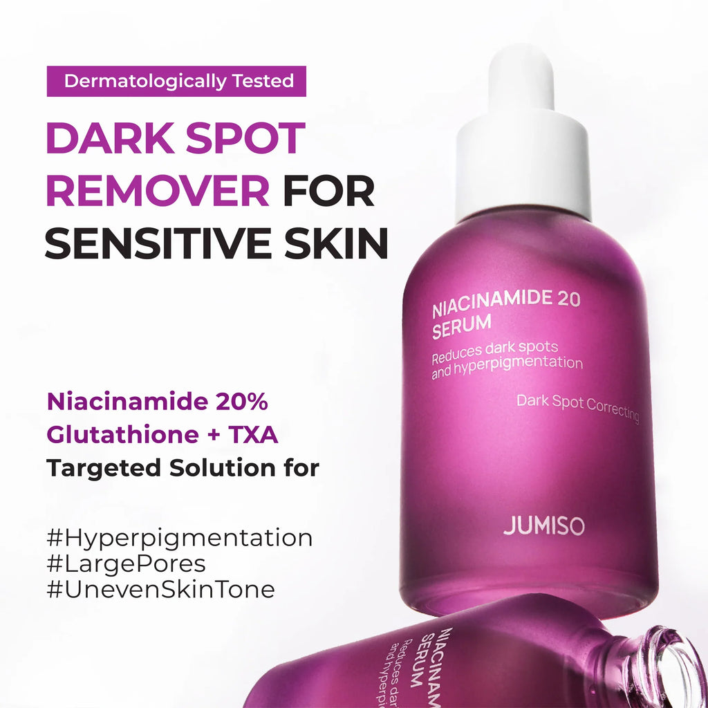 Jumiso Niacinamide 20% Serum – Brightening & Hyperpigmentation Care - 40ml