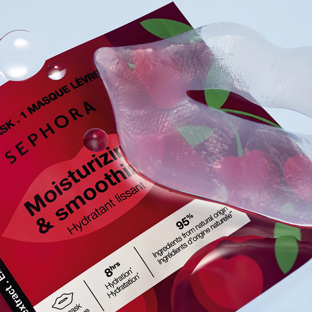 Sephora Cherry Lip Care Set – Hydrating Lip Butter, Lip Mask & Sleeping Mask Trio
