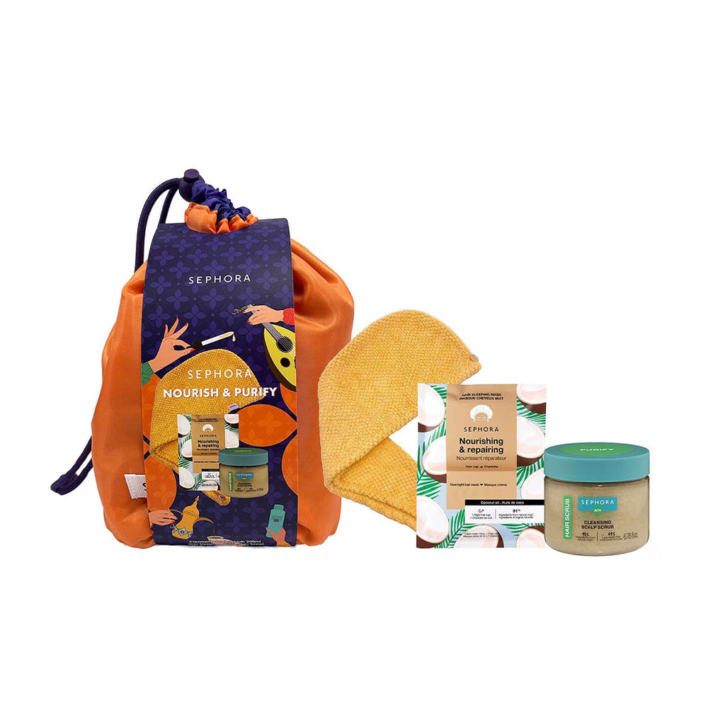Sephora Nourish & Purify Hair Care Set