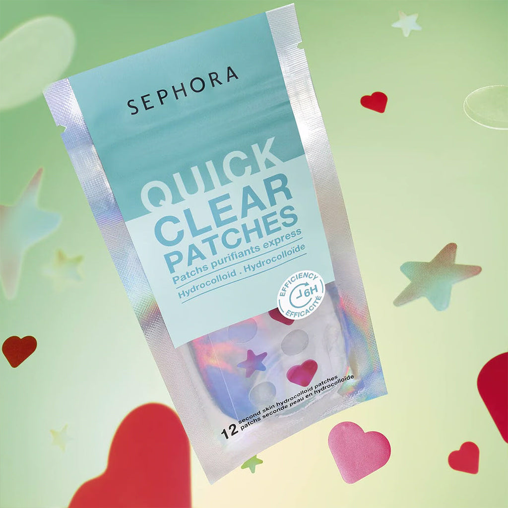 Sephora Quick Clear Patches – 12 Second-Skin Hydrocolloid Patches