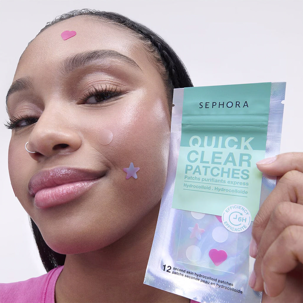 Sephora Quick Clear Patches – 12 Second-Skin Hydrocolloid Patches