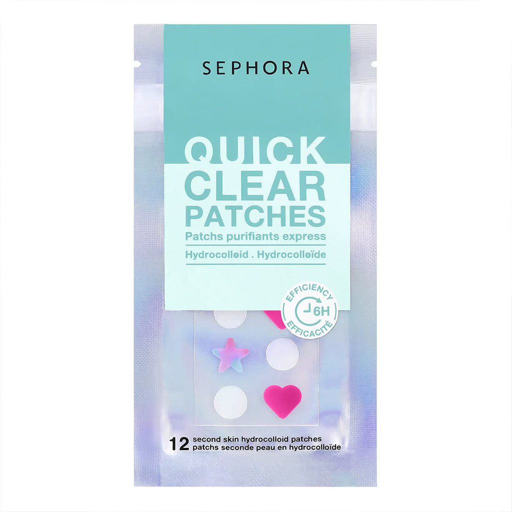 Sephora Quick Clear Patches – 12 Second-Skin Hydrocolloid Patches
