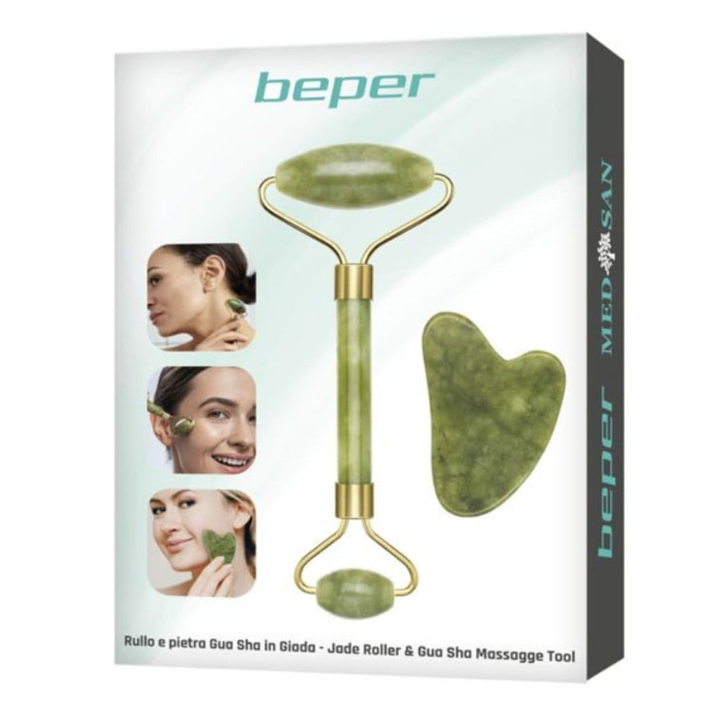 Beper Jade Roller & Gua Sha Massagge Tool - C301ABE101
