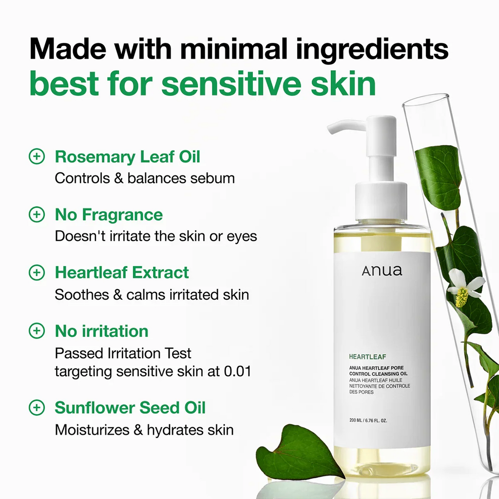 Anua Heartleaf Pore Control Cleansing Oil - 200ml