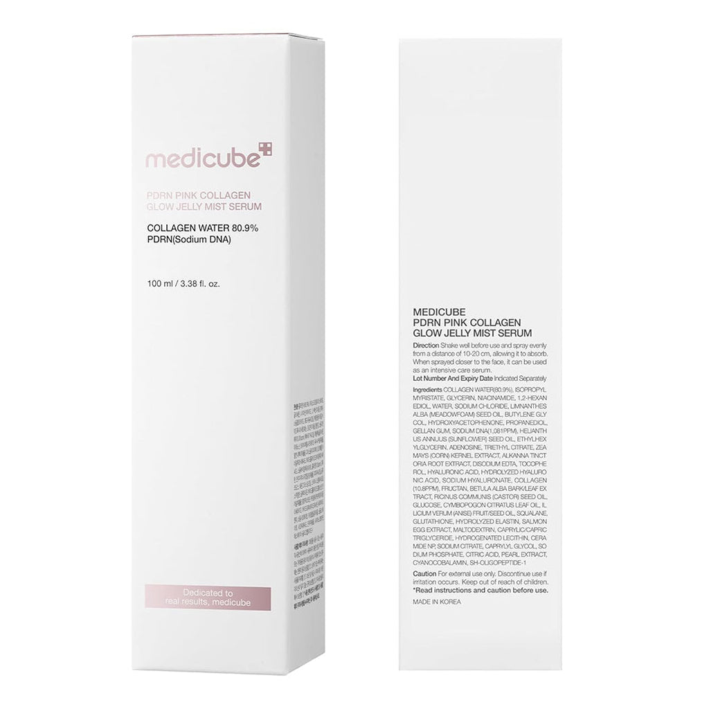 Medicube PDRN Pink Collagen Glow Jelly Mist Serum