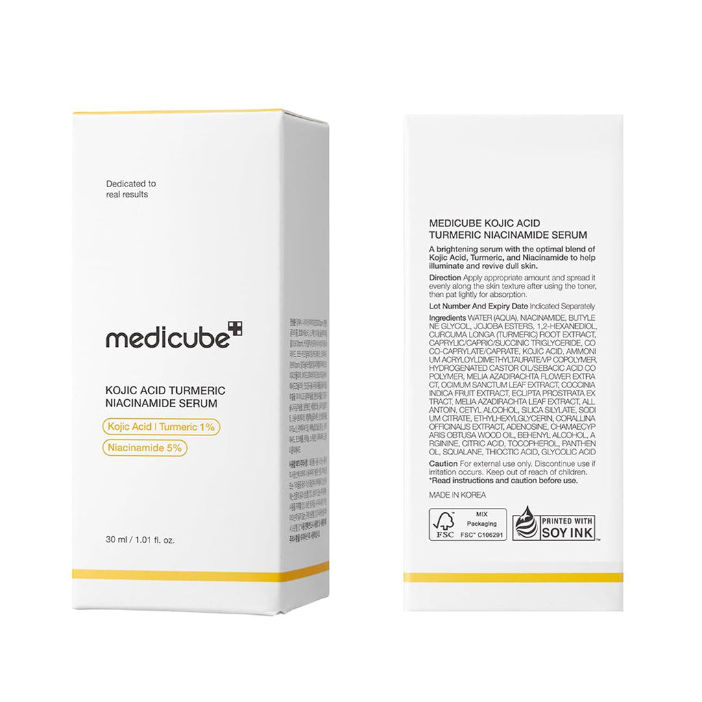 Medicube Kojic Acid Turmeric Niacinamide Serum - 30ml