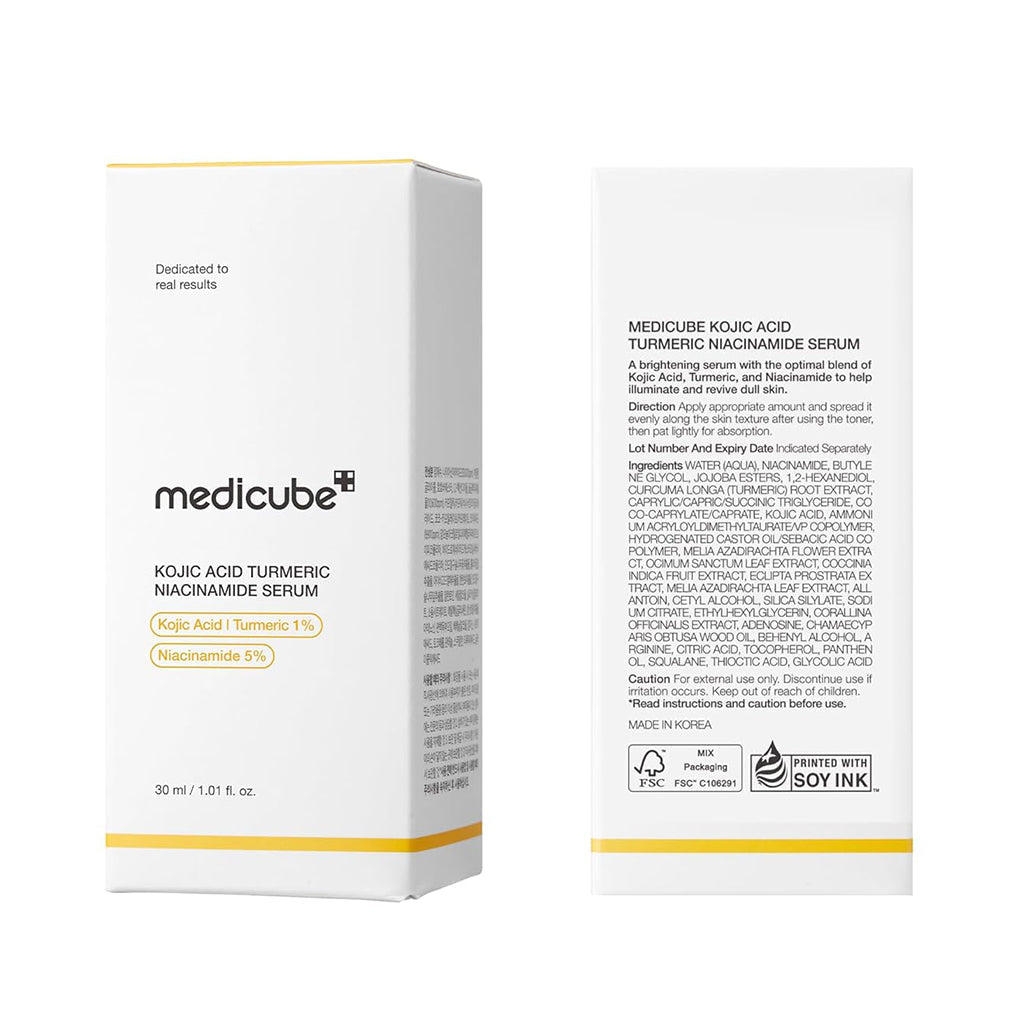 Medicube Kojic Acid Turmeric Niacinamide Serum - 30ml