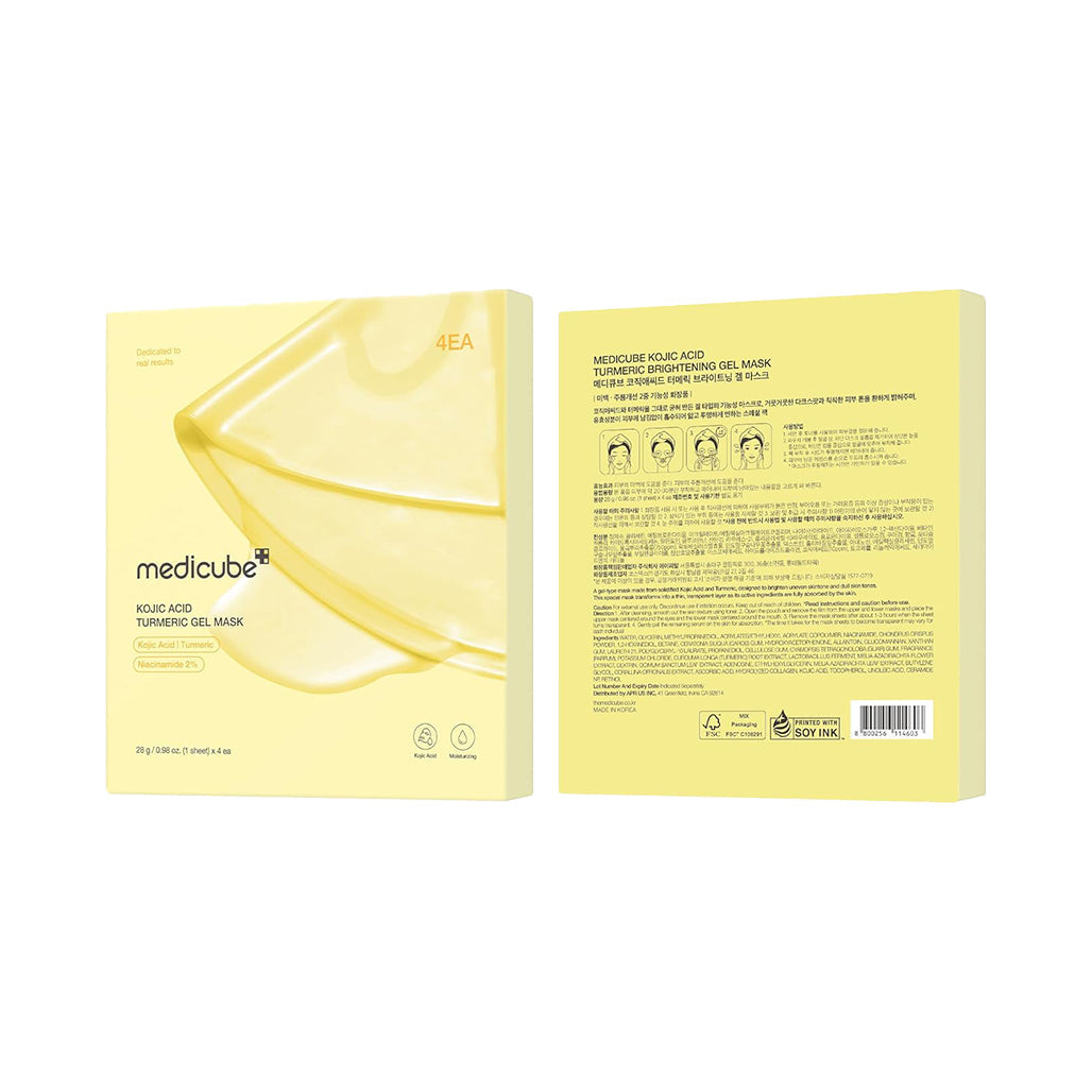 Medicube Kojic Acid Turmeric Gold Jelly Gel Mask