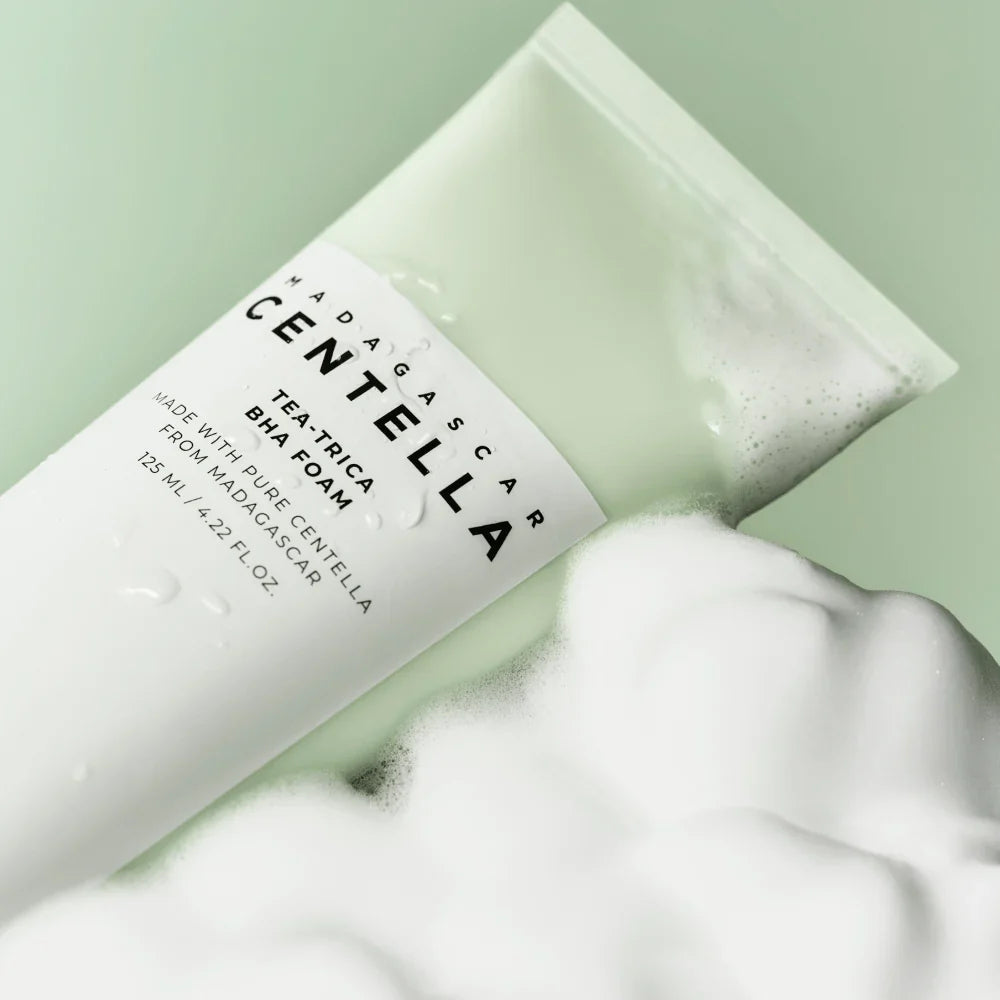 Skin1004 Tea-Trica BHA Foam - Acne Deep Cleansing Foam - 125ml