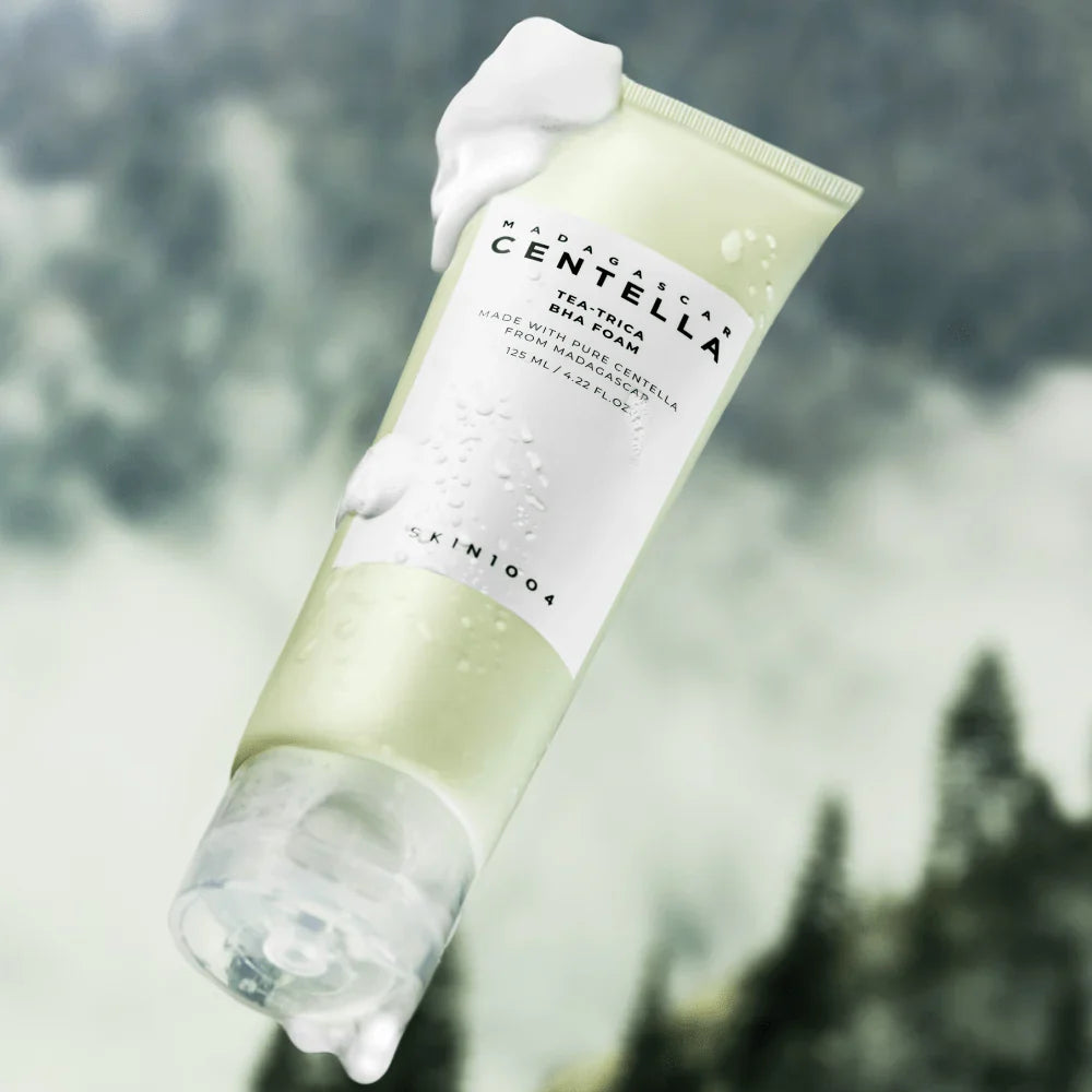 Skin1004 Tea-Trica BHA Foam - Acne Deep Cleansing Foam - 125ml